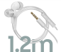 Preview: Original Samsung EHS64AVFWE in-ear Kopfhörer – Freisprecheinrichtung – Weiß